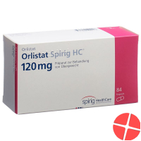 Orlistat Spirig HC Kaps 120 mg 84 pcs