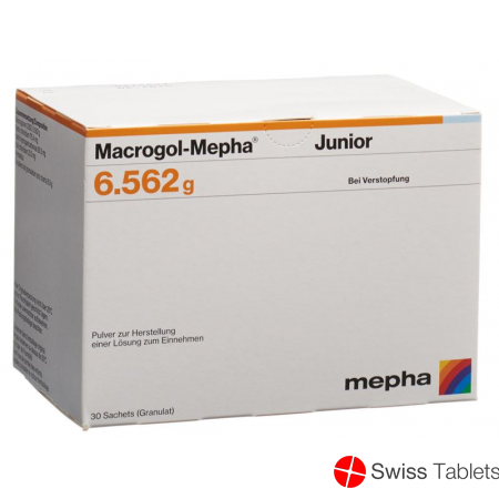 Macrogol Mepha Junior PLV Btl 30 pcs