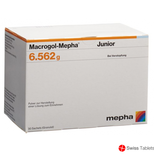 Macrogol Mepha Junior PLV Btl 30 pcs