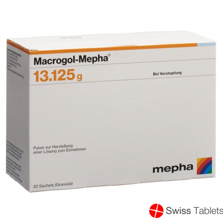 Macrogol Mepha PLV Btl 20 pcs