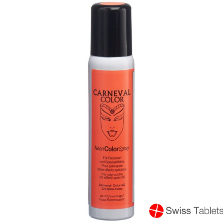 Carneval Color Neon Color Spray Leuchtrot 100ml buy online