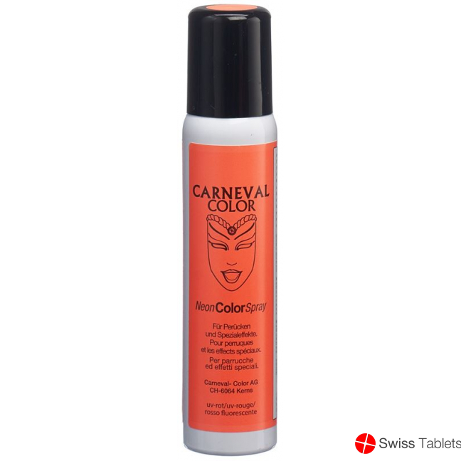 Carneval Color Neon Color Spray Leuchtrot 100ml buy online
