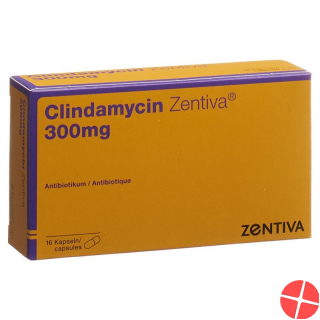 Clindamycin Zentiva Kapseln 300mg 16 Stück