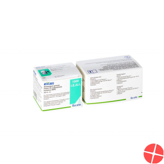 Rixubis Trockensub 1000 IU with solvent Durchstf