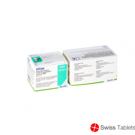 Rixubis Trockensub 1000 IU with solvent Durchstf