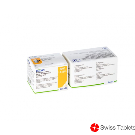 Rixubis Trockensub 2000 IU with solvent Durchstf