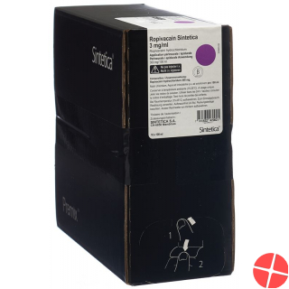 Ropivacain Sintetica 3mg/ml 100ml Beutel 10 Stück
