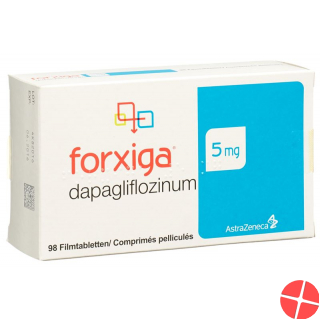 Forxiga Filmtabl 5 mg 98 pcs