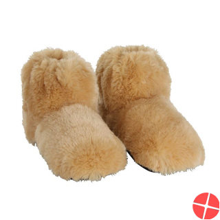 Habibi Plush Shoes L 41-45 Creme 1 Paar