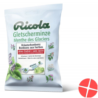 Ricola glacier mint candy without sugar bag 125 g