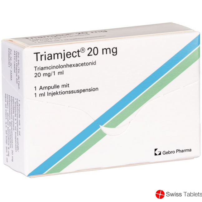 Triamject Inj Susp 20 mg / ml Amp