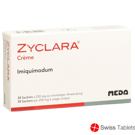 Zyclara cream 37.5 mg / g Btl 28 pcs