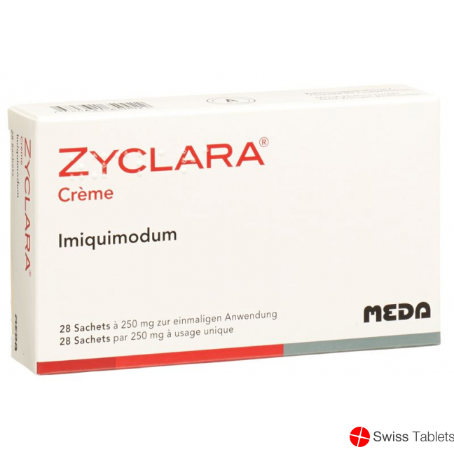 Zyclara cream 37.5 mg / g Btl 28 pcs