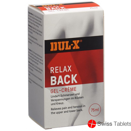 DUL-X Back Relax Gel cream 75 ml