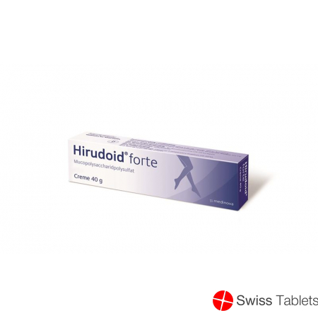 Hirudoid forte cream 4:45 mg / g Tb 40 g