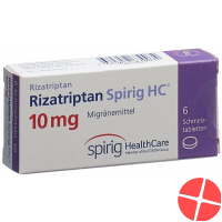 Rizatriptan Spirig HC Schmelztabl 10 mg 6 pcs