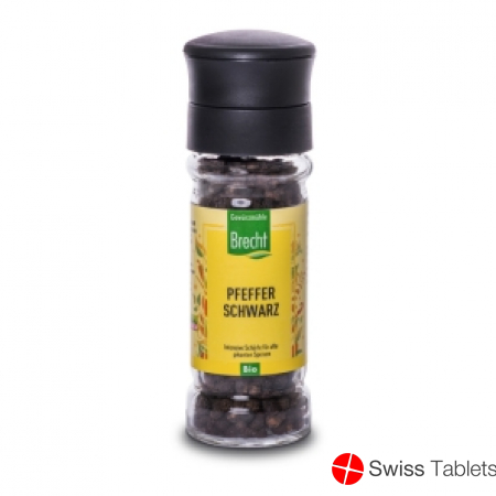 Brecht Pfeffer Schwarz Bio Mühle 40g buy online