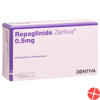 Repaglinide Zentiva Tabletten 0.5mg 90 Stück