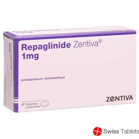 Repaglinide 1 mg tablets Zentiva 90 pcs