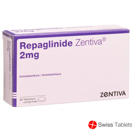 Repaglinide Zentiva tbl 2 mg 90 pcs