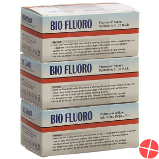 Biofluoro fluorescein Ophthalmic Strips 300 pcs