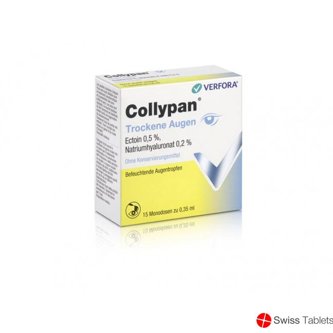 Collypan Dry Eyes Gd Opht 15 Monodos 0.35ml