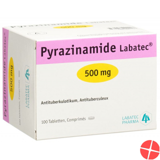 Pyrazinamide Labatec tbl 500 mg 100 pcs