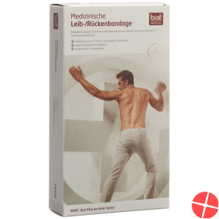 Bort Elastischer Geradehalter Grösse 3 Weiss