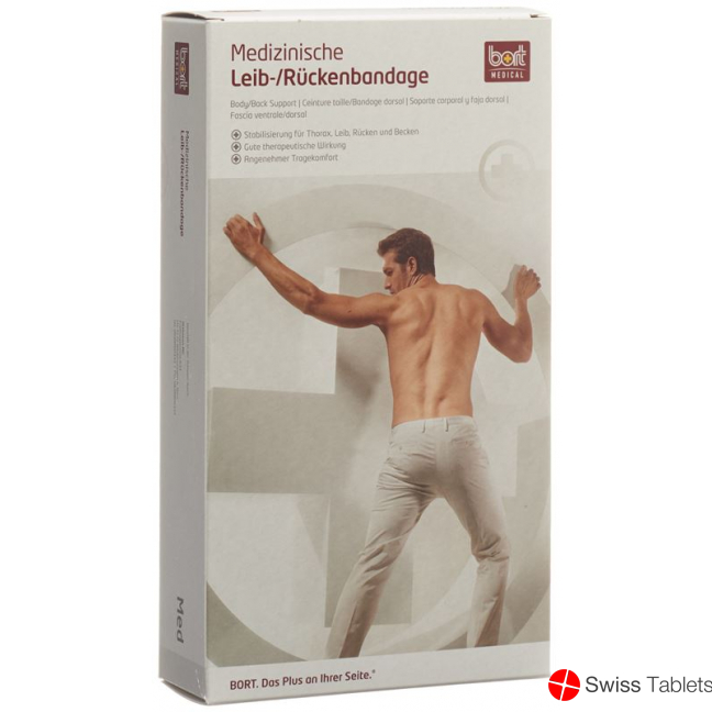 Bort Elastischer Geradehalter Grösse 3 Weiss buy online
