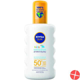 Nivea Sun Kids Protect & Sensitive Sonnenspray LSF 50+ 200ml Nivea Sun Kids Protect & Sensitive Sonnenspray LSF 50+ 200ml