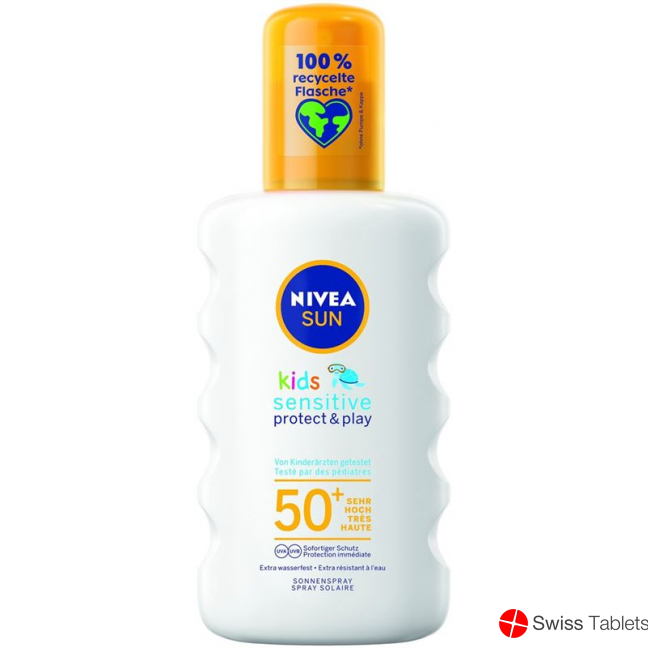 Nivea Sun Kids Protect & Sensitive Sonnenspray LSF 50+ 200ml buy online