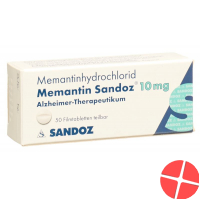 Memantine Sandoz Filmtabl 10 mg 50 pcs