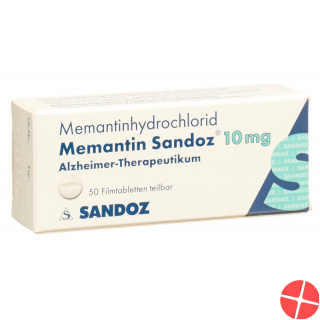 Memantine Sandoz Filmtabl 10 mg 50 pcs