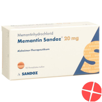 Memantine Sandoz 20 mg 98 tablets