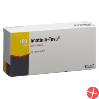 Imatinib Teva Filmtabl 100 mg of 60 pcs