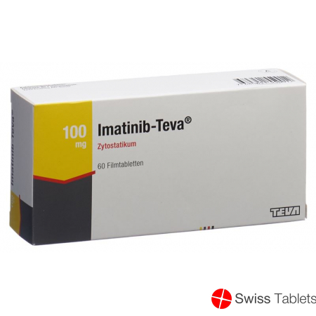 Imatinib Teva Filmtabl 100 mg of 60 pcs