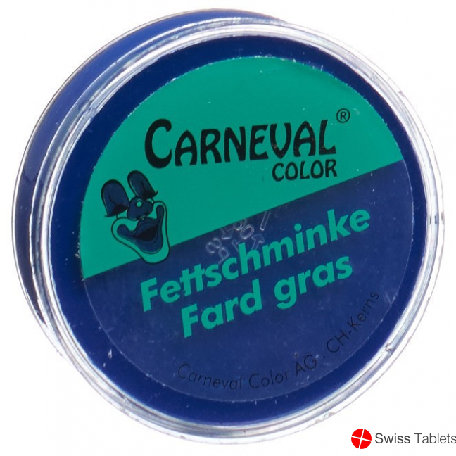 Carneval Color Fettschminke Blau Dose 15ml buy online