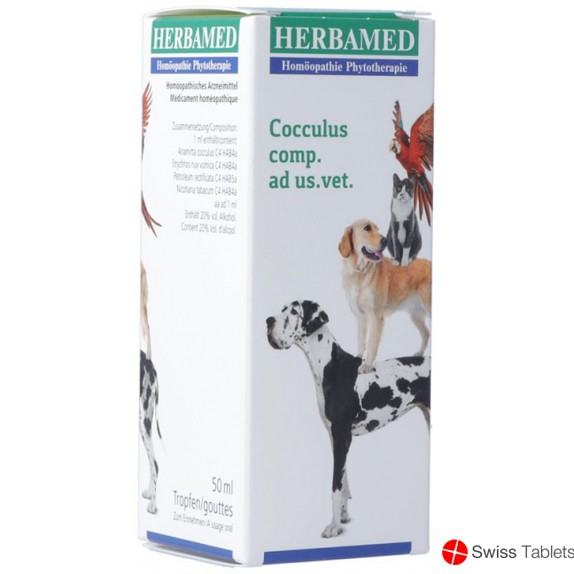 Herbamed Cocculus comp animal treatment 50ml