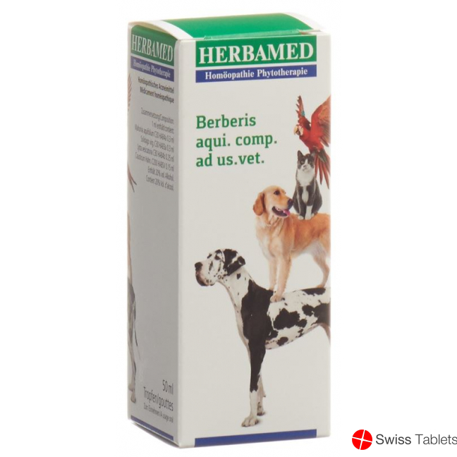 Herbamed Berberis aquifolium comp animal treatment 50ml