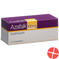 Azafalk Filmtabl 100 mg 50 pcs