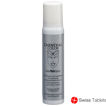 Carneval Color Hair Spray Silber 100ml buy online