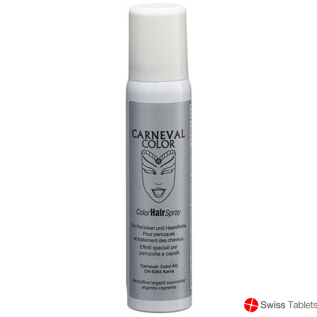 Carneval Color Hair Spray Silber 100ml buy online
