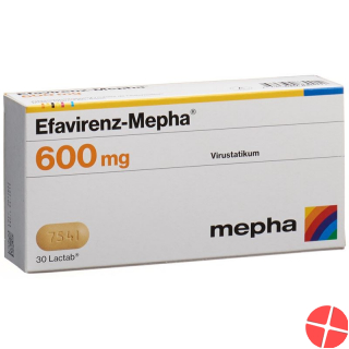 Efavirenz Mepha Lactab 600 mg 30 pcs