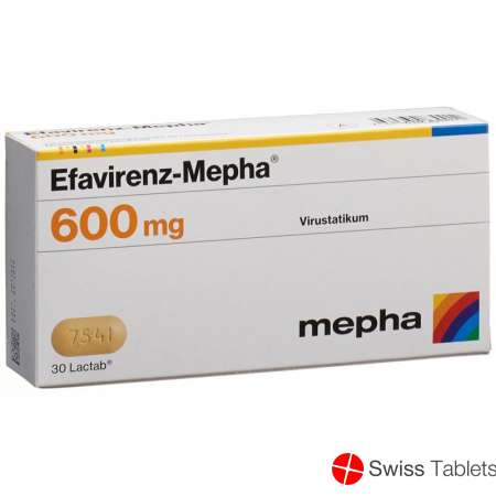 Efavirenz Mepha Lactab 600 mg 30 pcs