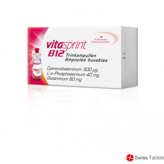 Vita Sprint B12 drinking Lös (D) 10 pcs
