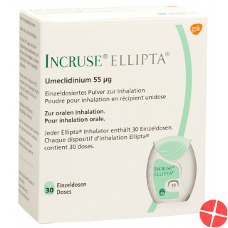 Incruse Ellipta Inh PLV 55 mcg 30 doses