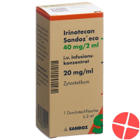 Irinotecan Sandoz eco Inf Konz 40 mg / 2 ml 2 ml Durchstf