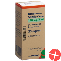 Irinotecan Sandoz eco Inf Konz 100 mg / 5ml Durchstf 5 ml