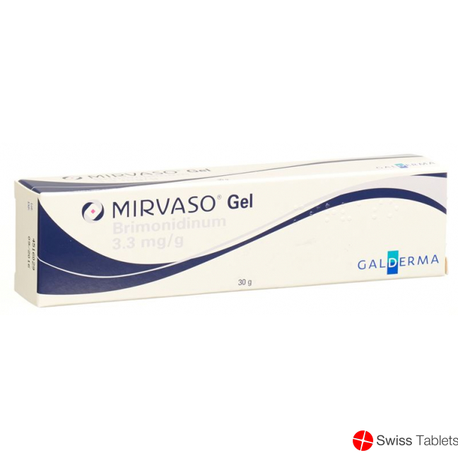 Mirvaso Gel 3.3 mg / g Tb 30 g