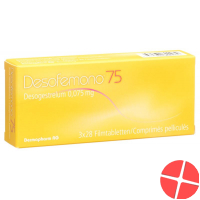 Desofemono Filmtabl 0.075 mg 3 x 28 pcs